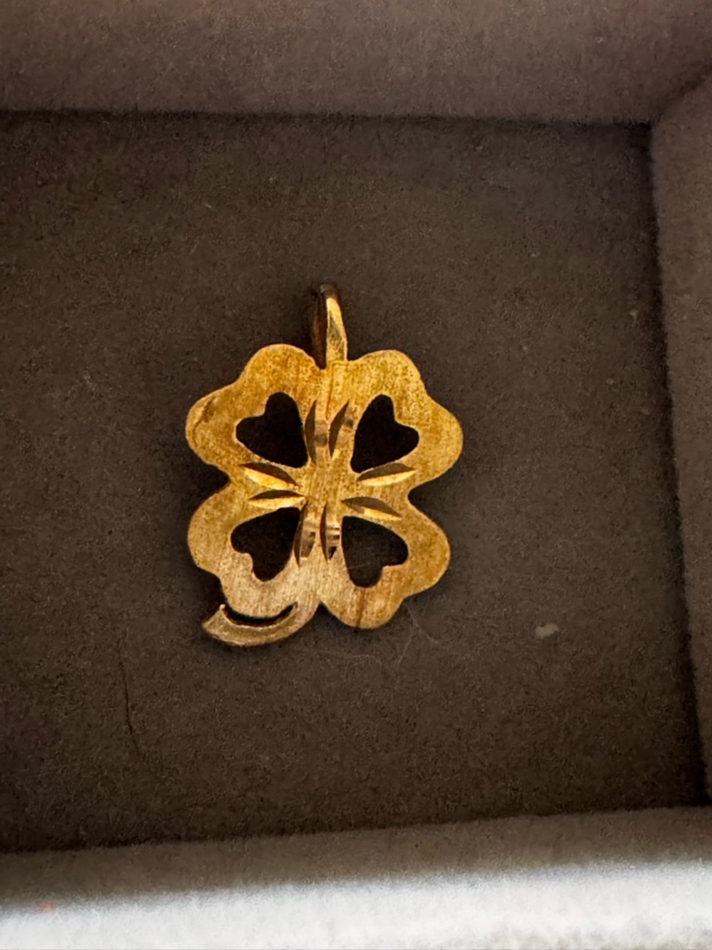 Michael Anthony 14K Gold Four-Leaf Clover Pendant Charm